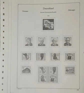 Schaubeck Albenblätter 8 Blatt
