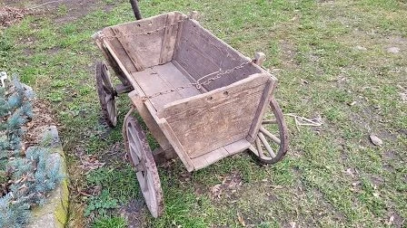 alter Bollerwagen