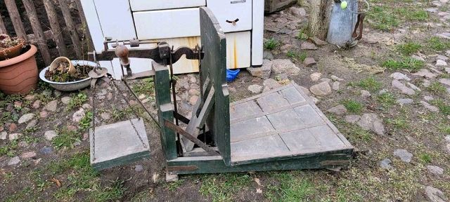 Alte Sackwaage Kartoffelwaage Obstwaage bis 150 kg