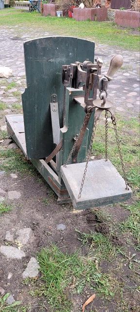 Alte Sackwaage Kartoffelwaage Obstwaage bis 150 kg