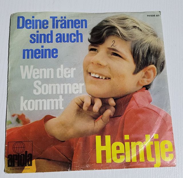 Heintje – Deine Tränen Sind Auch Meine / Wenn Der Sommer Kommt