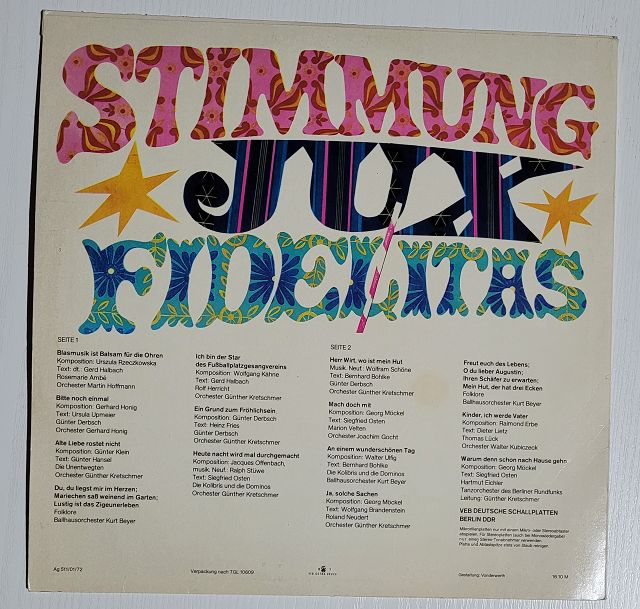 Various – Stimmung - Jux - Fidelitas