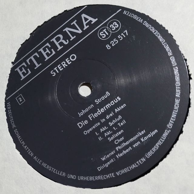 Johann Strauß* - Wiener Philharmoniker, Herbert Von Karajan – Die Fledermaus