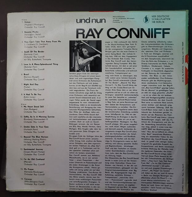 Ray Conniff – Und Nun: Ray Conniff