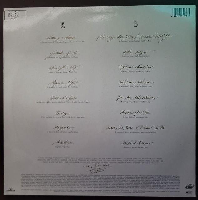 Engelbert Humperdinck – Träumen Mit Engelbert 2