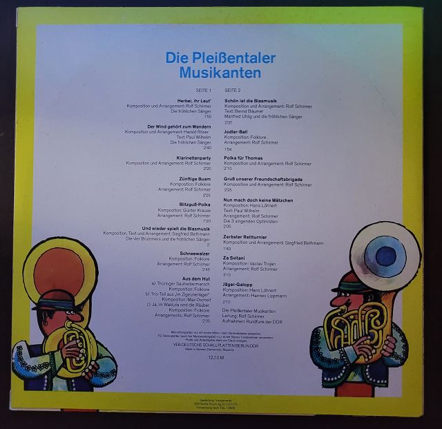 Die Pleißentaler Musikanten – Die Pleißentaler Musikanten