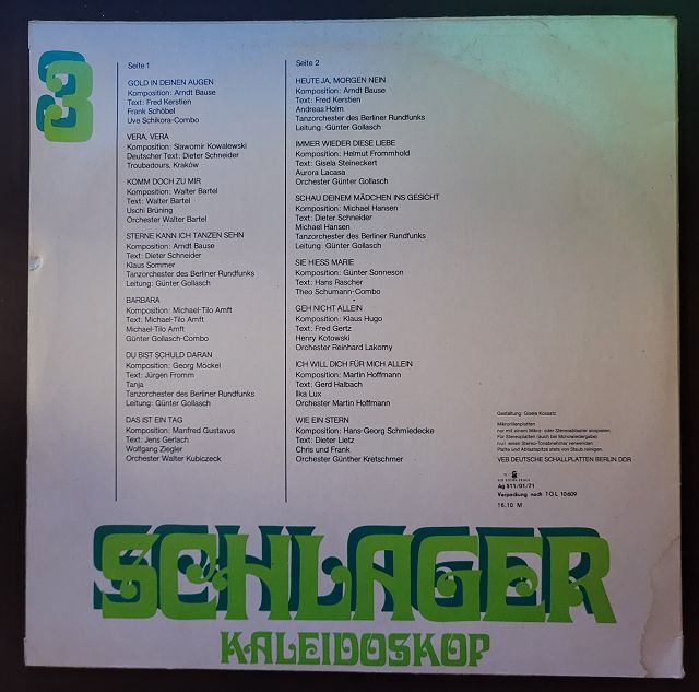 Various – Schlagerkaleidoskop 3/71