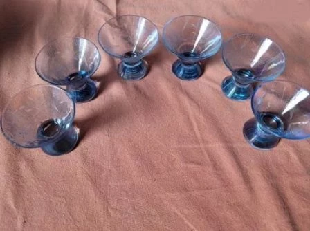 6 Likörgläser DDR