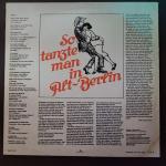 Ballhausorchester Kurt Beyer – So Tanzte Man In Alt-Berlin
