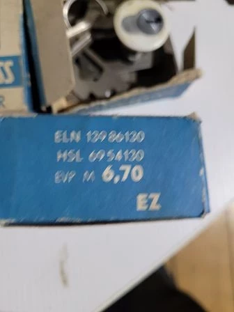 DDR Möbel Einlaßschloß mit kleinem Sicherheitszylinder