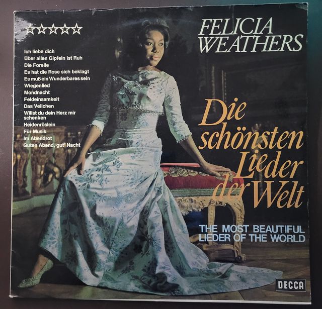 Felicia Weathers – Die Schönsten Lieder Der Welt
