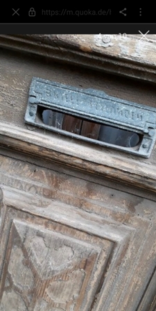 Haustür aus der Gründerzeit