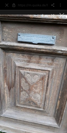 Haustür aus der Gründerzeit