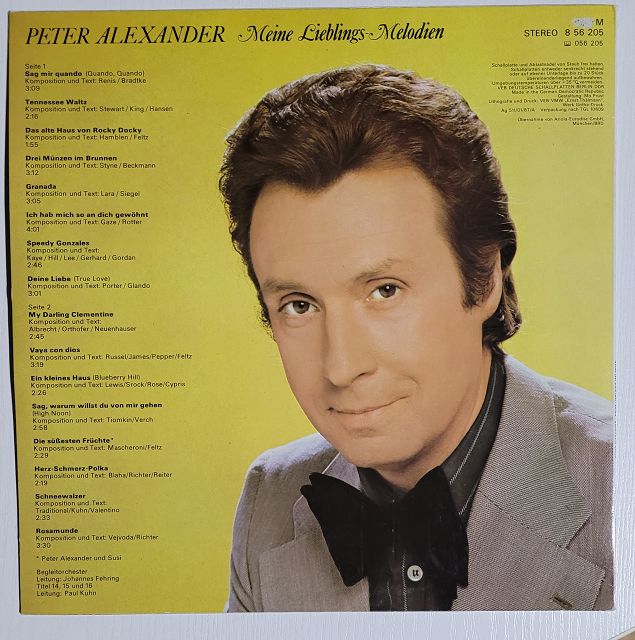 Peter Alexander – Meine Lieblings-Melodien
