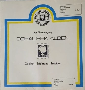Schaubeck Albenblätter 12 Blatt
