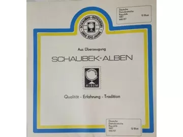Schaubeck Albenblätter 12 Blatt