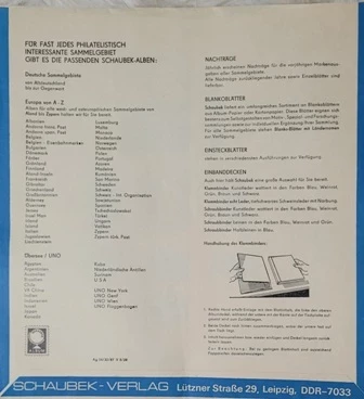 Schaubeck Albenblätter 12 Blatt