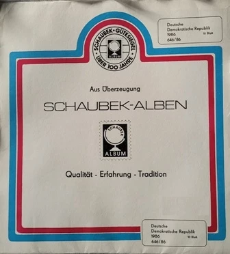 Schaubeck Albenblätter
