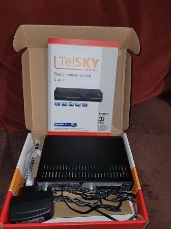 TelSKY C 260 HD HDTV-Kabelreceiver schwarz