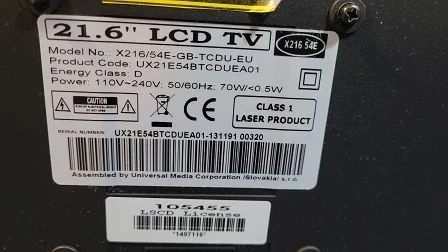 Umc 21.6 Fernseher
