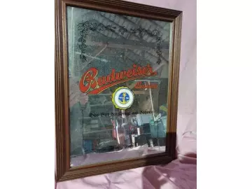Werbeschild Budweiser